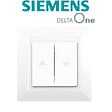 SIEMENS - SIEMENS Interrupteur Volet Roulant Blanc DELTA ONE - vignette