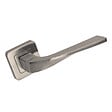 AYR - AYR Lot de 2 poignées MAXIM nickel satiné + 2 rosaces clé nickel satiné - vignette