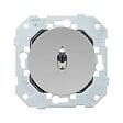 FONTINI - FONTINI 6 va-et-vient ALU glossy DOM + 6 plaques simples blue grey - vignette