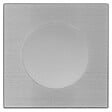 FONTINI - FONTINI Obturateur aluminium DOM avec plaque simple métallisée gris - vignette
