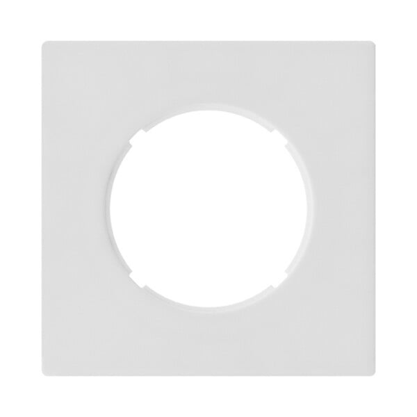 FONTINI - FONTINI Double va-et-vient blanc avec manette blanc glossy DOM et plaque simple blanc - large