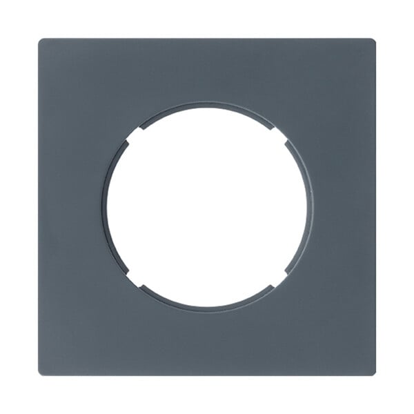 FONTINI - FONTINI Double va et vient ALU - manette chrome DOM + plaque simple blue grey - large