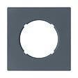 FONTINI - FONTINI Double va et vient ALU - manette chrome DOM + plaque simple blue grey - vignette