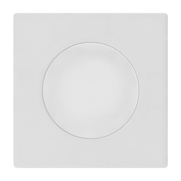 FONTINI - FONTINI Obturateur blanc DOM avec plaque simple blanc – Sobriété et intégration parfaite - large