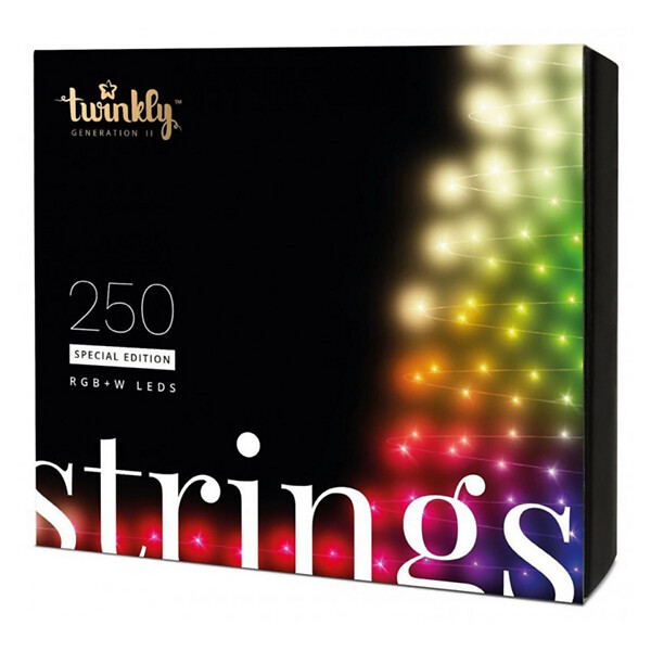 TWINKLY - TWINKLY Guirlande connectée IP44 20m 250 LEDS multicolores RGBW Strings Twinkly - large