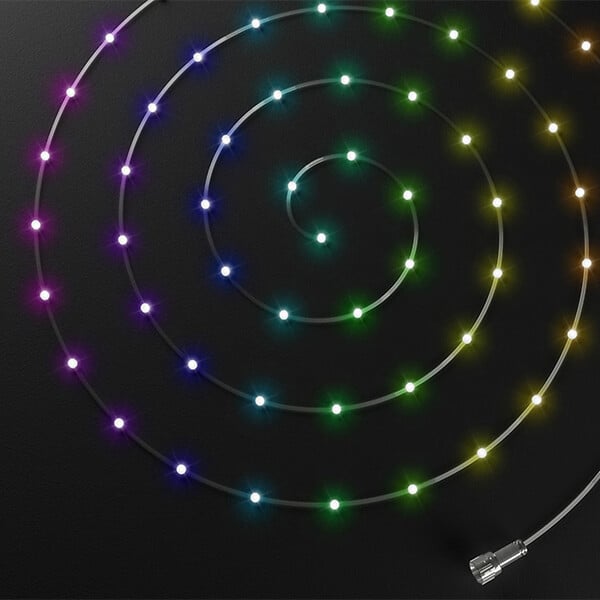 TWINKLY - TWINKLY Guirlande Connectée IP65 12,5m 250 LEDs RGBW Twinkly Dots Plus, étanche et parfaite pour l'extérieur - large
