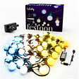 TWINKLY - TWINKLY Guirlande guinguette connectée IP44 20m 40 LEDS blanc FESTOON Twinkly - vignette