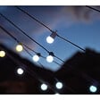 TWINKLY - TWINKLY Guirlande guinguette connectée IP44 20m 40 LEDS blanc FESTOON Twinkly - vignette