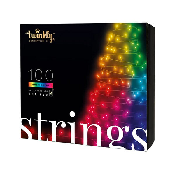 TWINKLY - TWINKLY Guirlande Multicolore Strings RGB Connectée 8m IP44 – Éclairage LED contrôlé par application - large