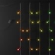 TWINKLY - Rideau Lumineux Connecté 1x2m IP65 - Fil Noir | Étanche et pour l'Extérieur - vignette