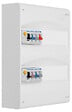 EATON CAPRI - Tableau 2 rangées pré-équipé 2 inter. diff. 40A + 6 disjoncteurs - vignette
