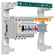 EATON CAPRI - Tableau 1 rangée pré-équipé 1 inter. diff. 63A type A + 4 disjoncteurs - vignette