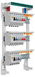 EATON CAPRI - Tableau 3 rangées pré-équipé 2 interdiff 40A type A + 1 interdiff 63A + 13 disj - vignette