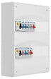 EATON CAPRI - EATON Tableau 2 rangées pré-équipé 1 interdiff 63A + 1 interdiff 40A + 9 disjoncteurs - vignette
