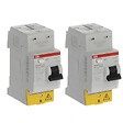 ABB - Lot de 2 Interrupteurs différentiels automatiques raccordement Rapide 40A 30mA Type A-ABB - vignette