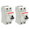 ABB - ABB Lot de 2 interrupteurs différentiels à vis 63A 30mA Type A - vignette