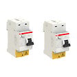 ABB - Lot de 2 Interrupteurs différentiels automatiques raccordement Rapide 40A 30mA Type AC-ABB - vignette
