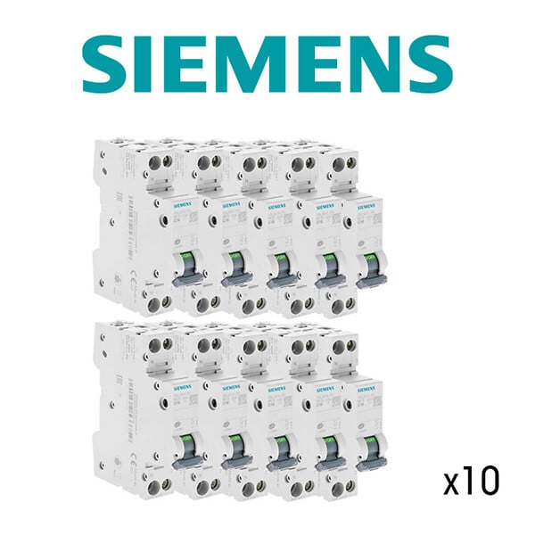 SIEMENS - SIEMENS Lot de 10 Disjoncteurs PH 16A SIEMENS NEW (976) - large