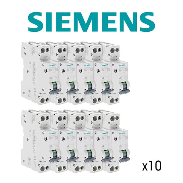 SIEMENS - SIEMENS Lot de 10 Disjoncteurs PH 20A SIEMENS NEW (983) - large