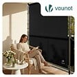 VOUNOT - Store vertical sans percage extensible exterieur 150x310cm polyester anthracite - vignette