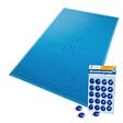 VOUNOT - Bache piscine rectangulaire en Polyethylene 160 gr/m2 6x12m Bleue foncé - vignette