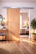 GD MENUISERIES - Porte Coulissante Décor Chêne Naturel Honey Oak  H204 x L83 cm,Rail Alu, coquilles - vignette