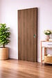 GD MENUISERIES - Porte Coulissante Décor Noyer Light Walnut H204 x L73 cm, Coquilles - vignette