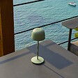 LUMISKY - Lampe de table sans fil SOPHIA Vert H28cm - vignette