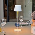 LUMISKY - Lampe de table sans fil KELLY Blanc H38cm - vignette