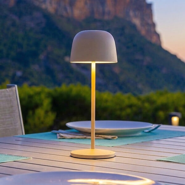 LUMISKY - Lampe de table sans fil SOPHIA Sable H28cm - large