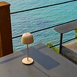 LUMISKY - Lampe de table sans fil SOPHIA Sable H28cm - vignette