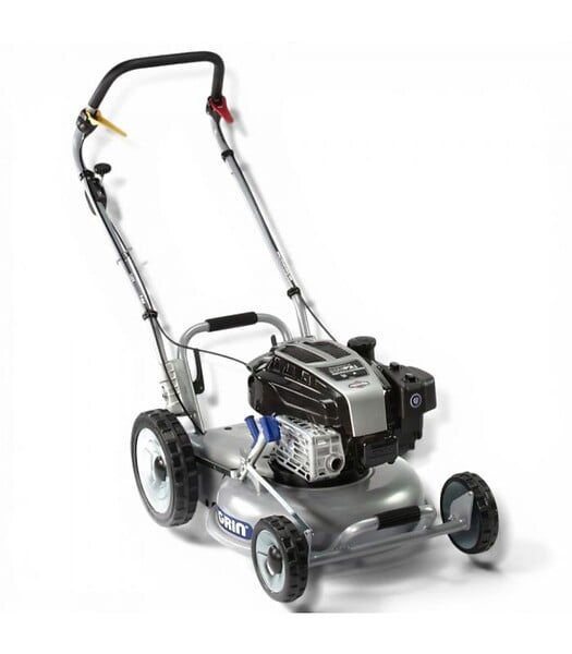 GRIN - Tondeuse à gazon professionnelle tractée moteur Briggs Stratton 190 cm³, mulching 46 cm - GRIN PM46A - large