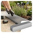 VOUNOT - Lot de 5 Bordure de jardin en métal galvanisé flexible 100x18cm - vignette