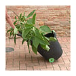 KZ GARDEN - Chariot de jardin 62L 2 roues - Transport Bois, Terreau, Plantes Trolley Plastique robuste recyclé Noir KZ GARDEN - vignette