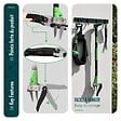 VOUNOT - Desherbeur manuel avec Fourchette à main Extracteur de mauvaises herbes longue manche 100 cm - vignette