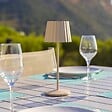 LUMISKY - Lampe de table sans fil ABBY Sable H30cm - vignette