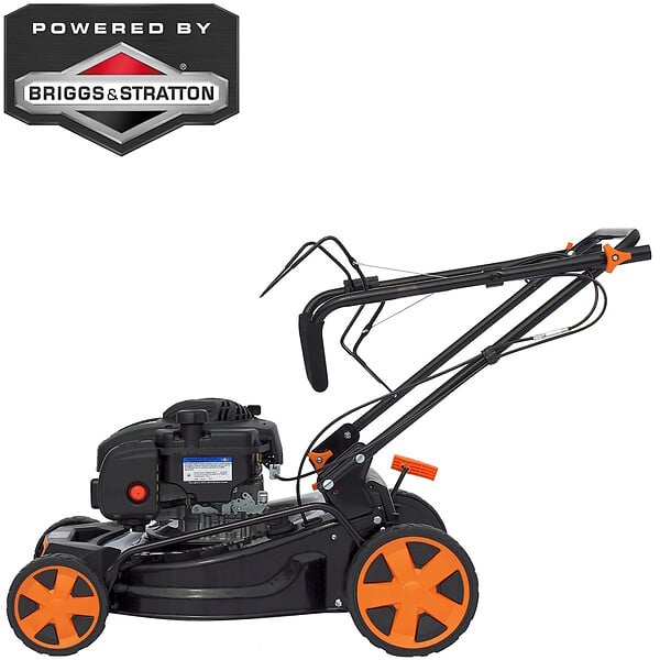 GT GARDEN - Tondeuse thermique tractée, 125 cm3, moteur BRIGGS & STRATTON - large