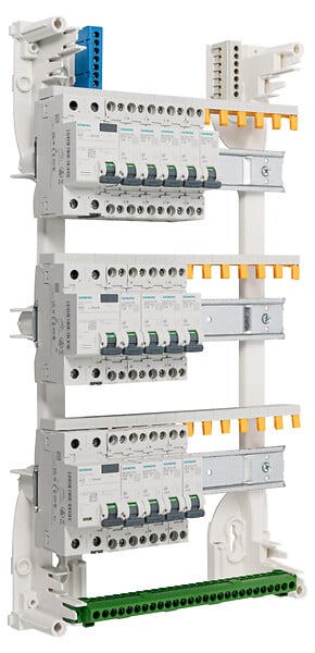 SIEMENS - SIEMENS TABLEAU PREEQUIPE 3 RANGEES 3 ID + 13 DISJ SIEMENS (KNX) - large