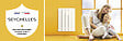 UNIV'R CHAUFFAGE - Radiateur électrique à inertie céramique Seychelles Comfort - Blanc - 1500W - vignette