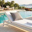 SOO  SANTAI - Coussin piscine flottant 65 × 65 × 25 cm intérieur / extérieur SANS billes de polystyrène – Gris (CF6565-1) - vignette