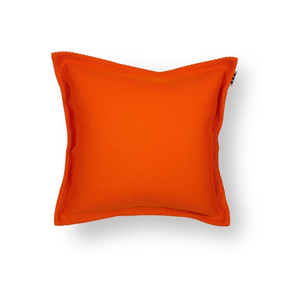 SOO  SANTAI - Coussin piscine flottant 65 × 65 × 25 cm intérieur / extérieur SANS billes de polystyrène – Orange (CF6565-6) - large