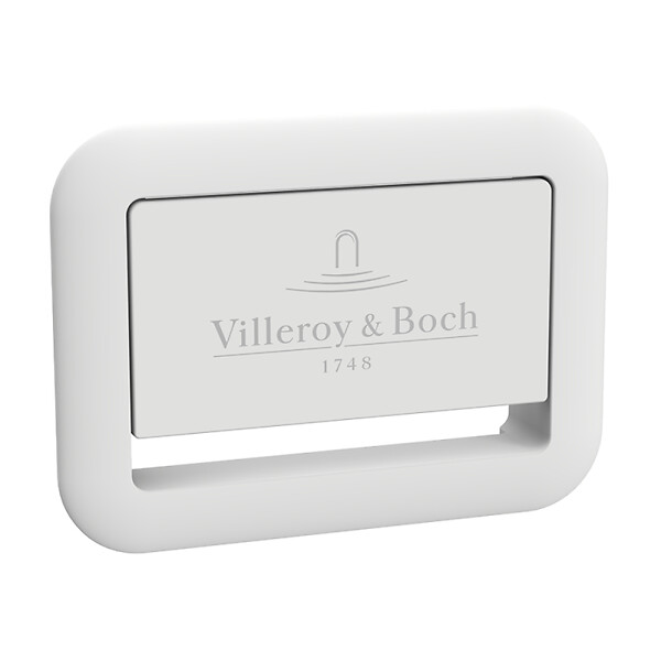 VILLEROY ET BOCH - Baignoire droite 170 x 75 Collaro acrylique blanc mat avec vidage et trop plein blanc mat - large