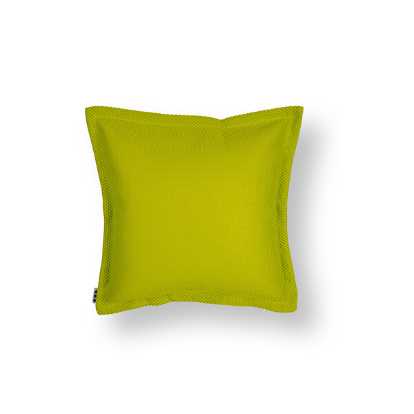 SOO  SANTAI - Coussin piscine flottant 45 × 45 × 25 cm intérieur / extérieur SANS billes de polystyrène – Vert (SCF4545-2) - large