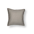 SOO  SANTAI - Coussin piscine flottant 45 × 45 × 25 cm intérieur / extérieur SANS billes de polystyrène – Gris (SCF4545-1) - vignette