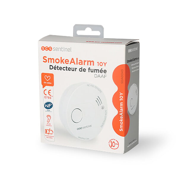 SCS SENTINEL - Détecteur de fumée SmokeAlarm 10Y - Autonomie 10 ans - large