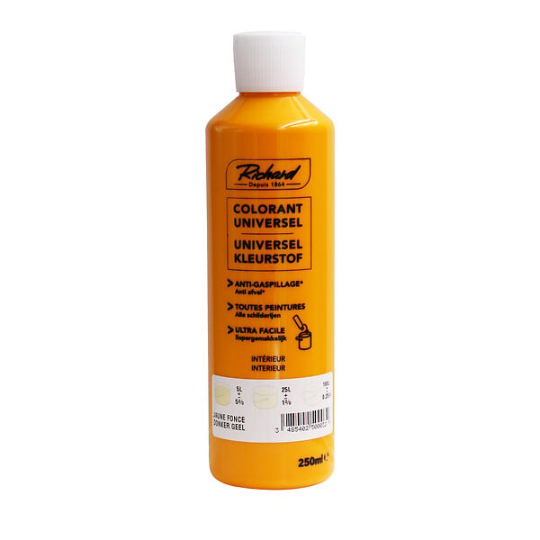 Colorant universel jaune foncé 250ml - large