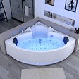 DISTRIBAIN - Baignoire balnéo Sentosa 39 jets Whirlpool - vignette