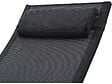 HABITAT ET JARDIN - Lot de 2 bains de soleil en aluminium Beauty "Phoenix" - Noir - vignette