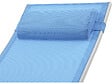HABITAT ET JARDIN - Bain de soleil en aluminium "Beauty" - Phoenix - Bleu - Lot de 2 - vignette