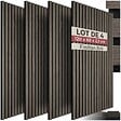 TECTAKE - Panneaux acoustiques SONIC WALL aspect bois Chêne gris - vignette